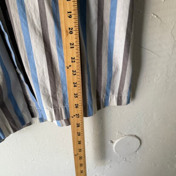 Southpole Y2K Vertical Stripe Button Shirt Cotton Streetwear Size‎ M - Picture 8 of 8